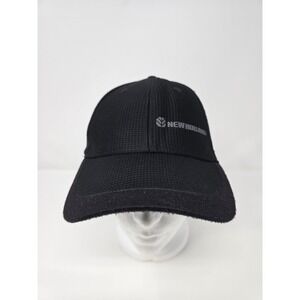 New Holland Black Mesh Baseball Cap Hat K-Products Headwear Adjustable